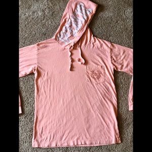 Victoria Secret PINK Hooded, Long Sleeve, Large